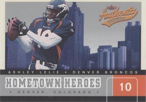 2002 Fleer Authentix Ashley Lelie #4 HH