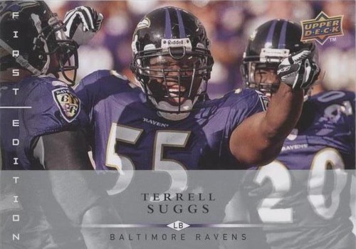 2008 Upper Deck First Edition Terrell Suggs #15