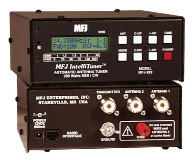 MFJ-929 HF (1.8 - 30MHz ) Automatic Antenna Tuner 200W with SWR/Wattmeter. Buy it now for 264.95