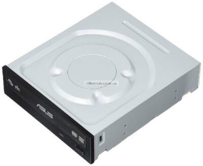 Asus DRW-24B1ST Internal DVD CDR Writer Black DVD-RAM/R/RW Support Disc Burner