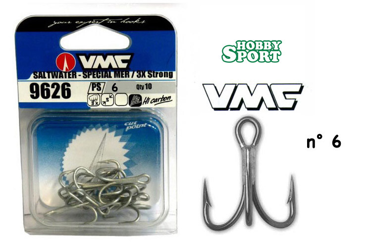 ANCORETTE VMC  SERIE 9626  SIZE 6 PS SPECIAL MARE  3 X STRONG CONF 10 PZ