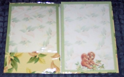 NEW ENDANGERED YOUNG 'UNS BABY MONKEYS STATIONERY SETI STATIONERY & ENVELOPES