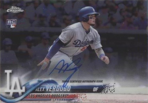 2018 Topps Chrome - Alex Verdugo #RA-AV