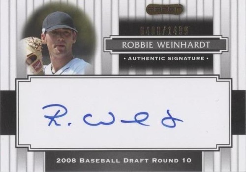 2008 Razor Signature Series - Robbie Weinhardt #152