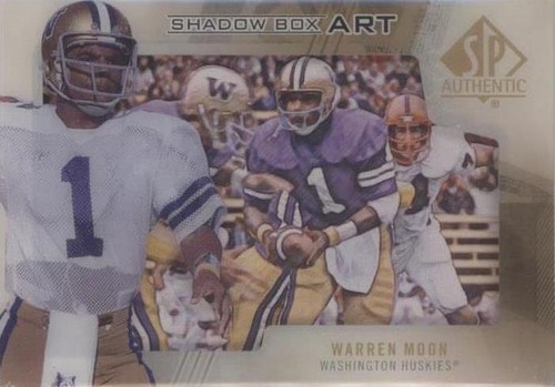 2013 SP Authentic Warren Moon #SBA-18