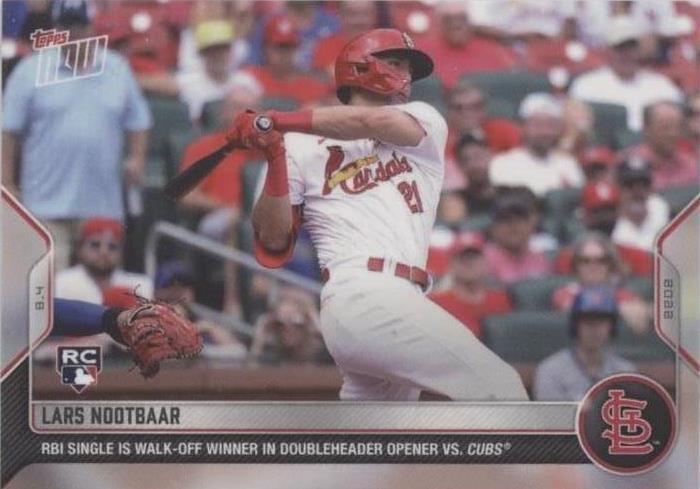 2022 Topps Now - Lars Nootbaar #654