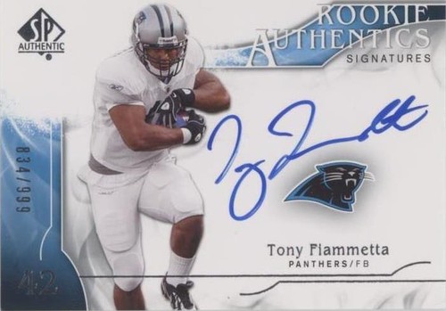 2009 SP Authentic Tony Fiammetta #330