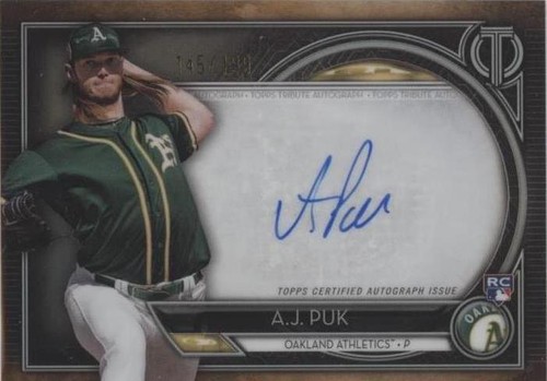 2020 Topps Tribute - A.J. Puk #TA-APU