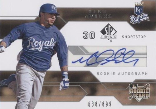 2008 SP Authentic - Mike Aviles #186