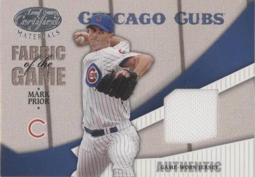 2004 Leaf Certified Materials - Mark Prior #FG-75