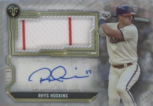 2020 Topps Triple Threads - Rhys Hoskins #ASJR-RH