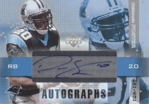 2003 Upper Deck Finite DeShaun Foster #FA-DF2