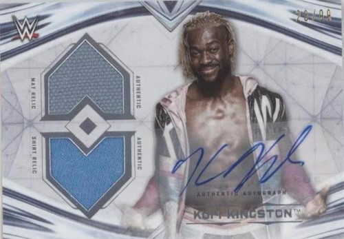 2020 Topps WWE Undisputed - Kofi Kingston #DRA-KK