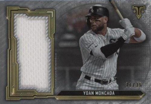 2020 Topps Triple Threads - Yoan Moncada #SJR-YMN