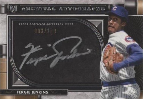2021 Topps Museum Collection - Fergie Jenkins #AA-FJ