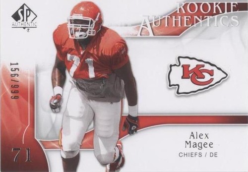2009 SP Authentic Alex Magee #256