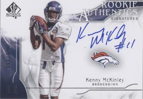 2009 SP Authentic Kenny McKinley #319