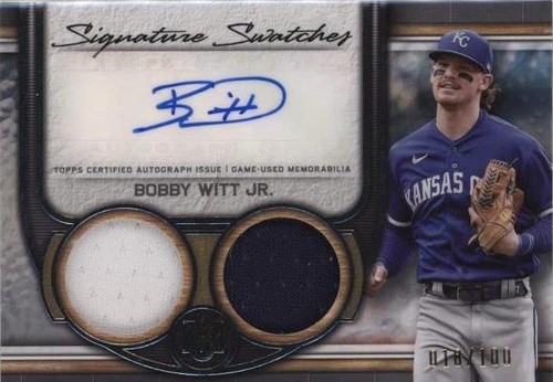 2023 Topps Museum Collection - Bobby Witt Jr. #SWDRA-BWJ