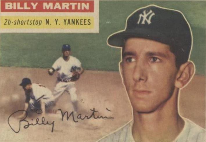 1956 Topps - Billy Martin #181