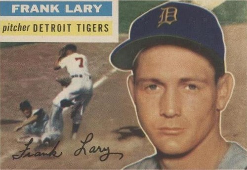 1956 DETROIT TIGERS TYPE 1 GLOSSY FRANK LARY | eBay