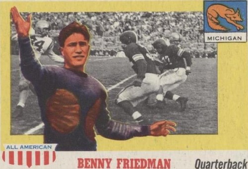 1955 Topps All American Benny Friedman #64