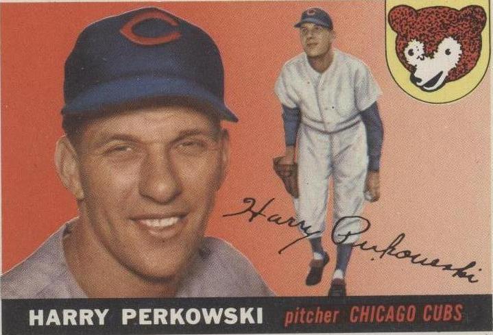 1955 Topps - Harry Perkowski #184