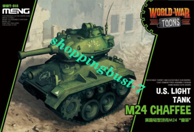 MENG WWT-018 Q version U.S.LIGHT TANK M24 CHAFFEE Model Kit