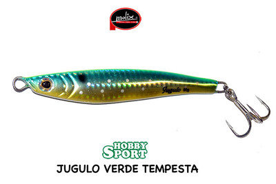MOLIX JUGULO CASTING 5 GR COLORE SW28 VERDE TEMPESTA SPINNING MARE