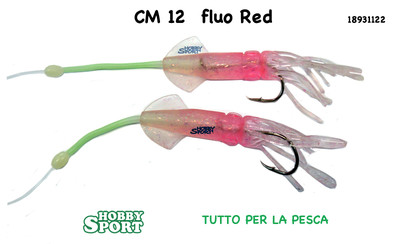 ARTIFICIALI SILICONICI TRABUCCO  SQUID CALAMAR  - CONF 1 LENZA DOPPIA 189-31-122