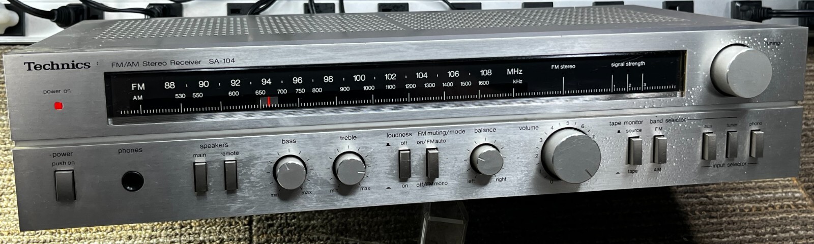 アンプ Technics SYSTEM SELECTOR MODEL 104 Yahoo!オークション - Technics SYSTEM SELECTOR MODEL 104