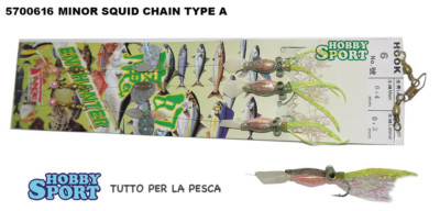 LENZA PICCOLA TRAINA MINOR SQUID  AMO 6 FILO 0,40 ENCHANTER TAKE 5700616