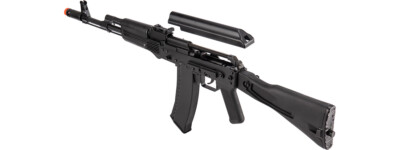 WellFire AK74 Gas Blowback GBB Airsoft Rifle Kalashnikov Green Gas 430 FPS Semi