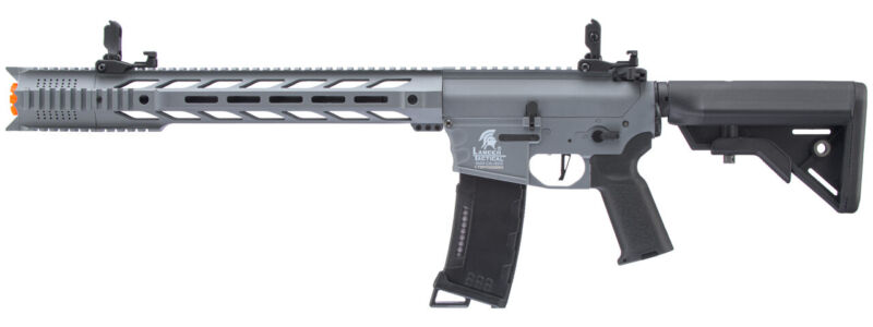 Lancer Tactical Gen 3 Interceptor SPR Airsoft M4 AEG Rifle (Color: Gray)