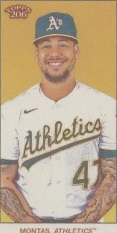 2022 Topps 206 Series 2 - Frankie Montas #W2-37