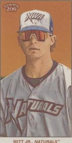 2021 Topps 206 Series 9 - Bobby Witt Jr. #50