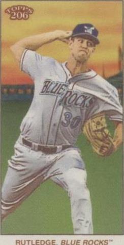 2021 Topps 206 Series 9 - Jackson Rutledge #35