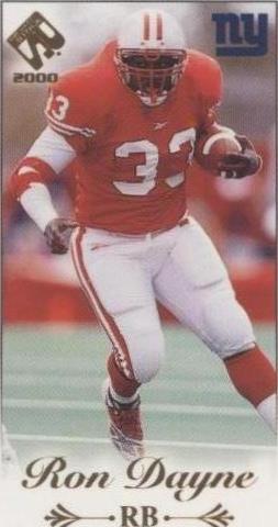 2000 Pacific Private Stock Ron Dayne #37