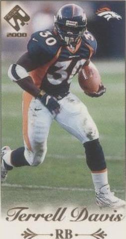 2000 Pacific Private Stock Terrell Davis #17