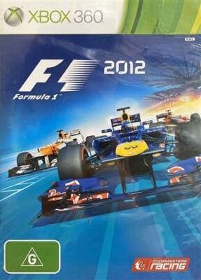 F1 2012 PAL Xbox 360 Video Game Free Post