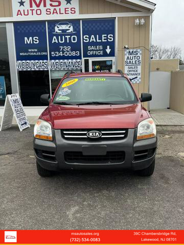 Owner Kia Sportage Red with 146369 Miles, for sale!