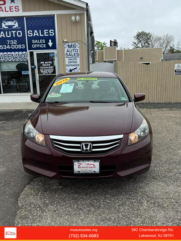 Honda Accord Red with 122638 Miles, for sale!