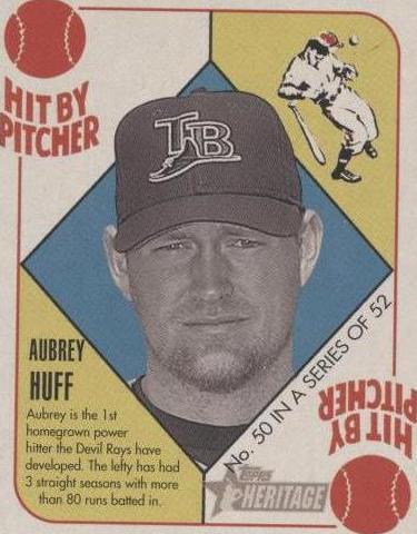 2005 Bowman Heritage - Aubrey Huff #50