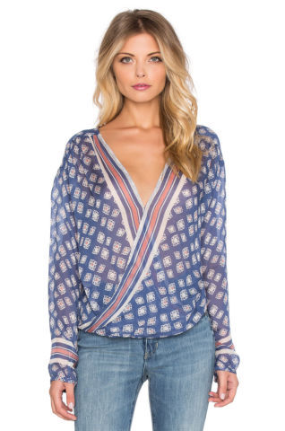 LENO PIN TUCK BLOUSE Long Sleeve Blouse 0 Cotton GRY L2102