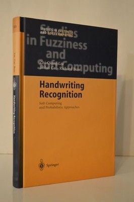 Handwriting Recognition Soft Computing and Probabilistic Approaches HC