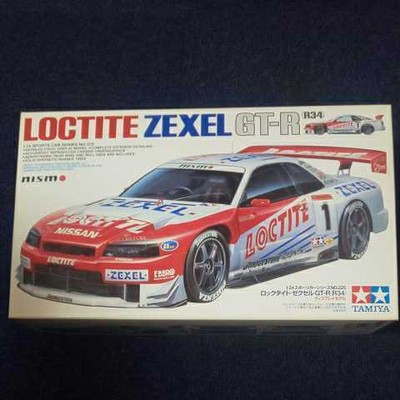 Tamiya 1/24 Sports Car Series No.225 Nissan Loctite-Zexel Skyline Gt-R R34
