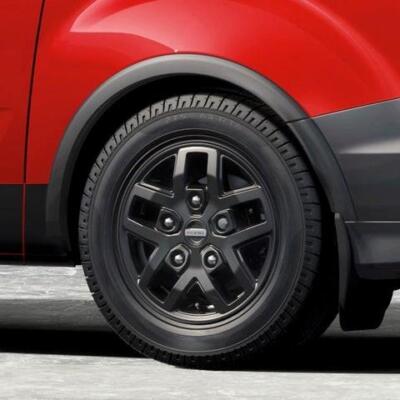 Genuine Ford Transit Custom 16" Alloy Wheel 5x2 Spoke Ebony Black Set of 4