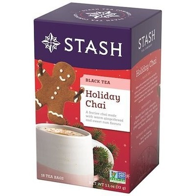 Чай Stash Tea Holiday Chai Black Tea 18 чайных пакетиков