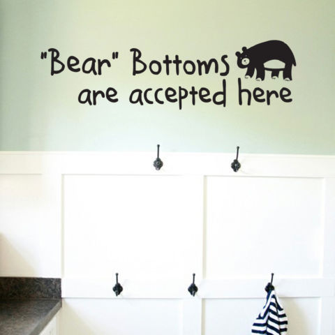 Bathroom Décor Decals, Stickers & Vinyl Art