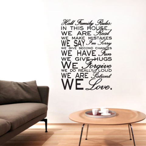Living Room Décor Decals, Stickers & Vinyl Art