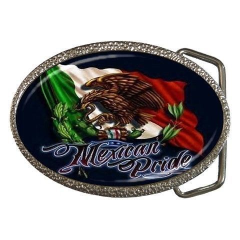 Mexican Theme Men's Belt Buckles